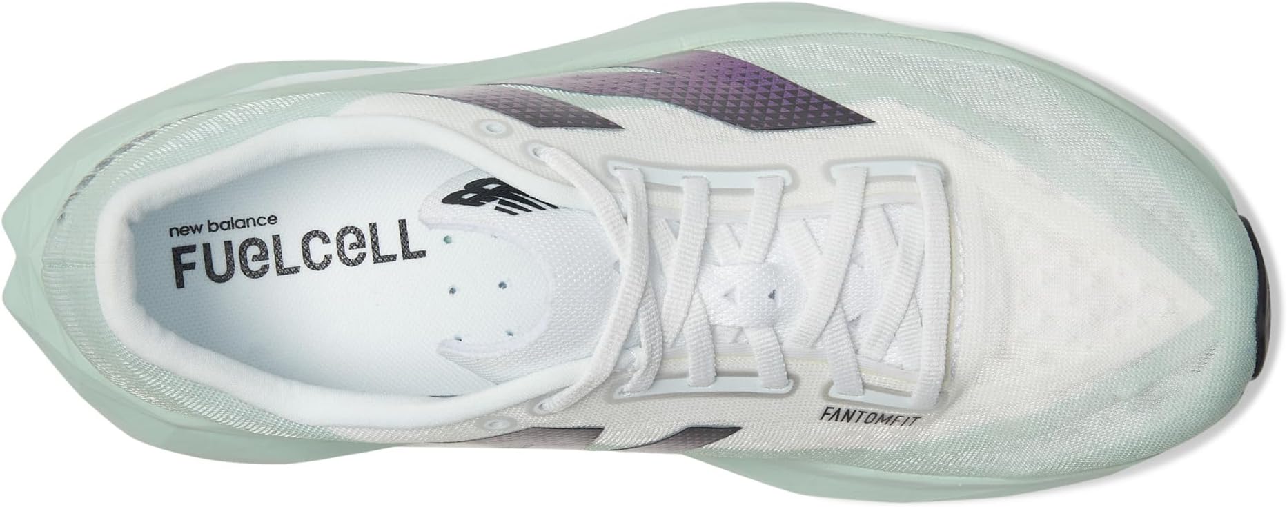 Кроссовки New Balance FuelCell Rebel v4, цвет Clay Ash/White/Black — фото 2