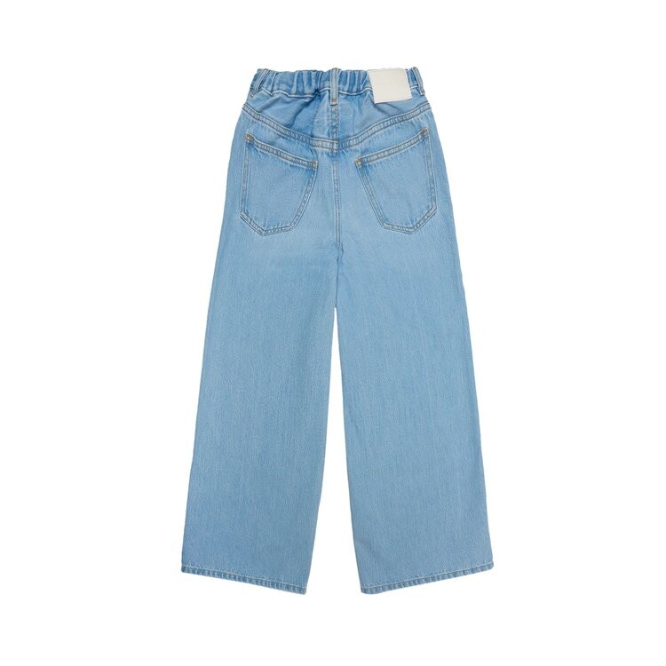 Джинсы MM6 Maison Margiela Kids Jeans, цвет Blue Denim — фото 2