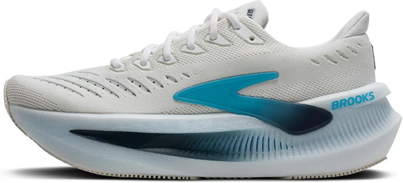 Мужские кроссовки Brooks Glycerin Max 2, White Blue Spellbound — фото 4