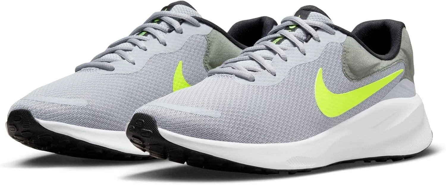 Мужские кроссовки Nike Revolution 7, черный/серый — фото 3