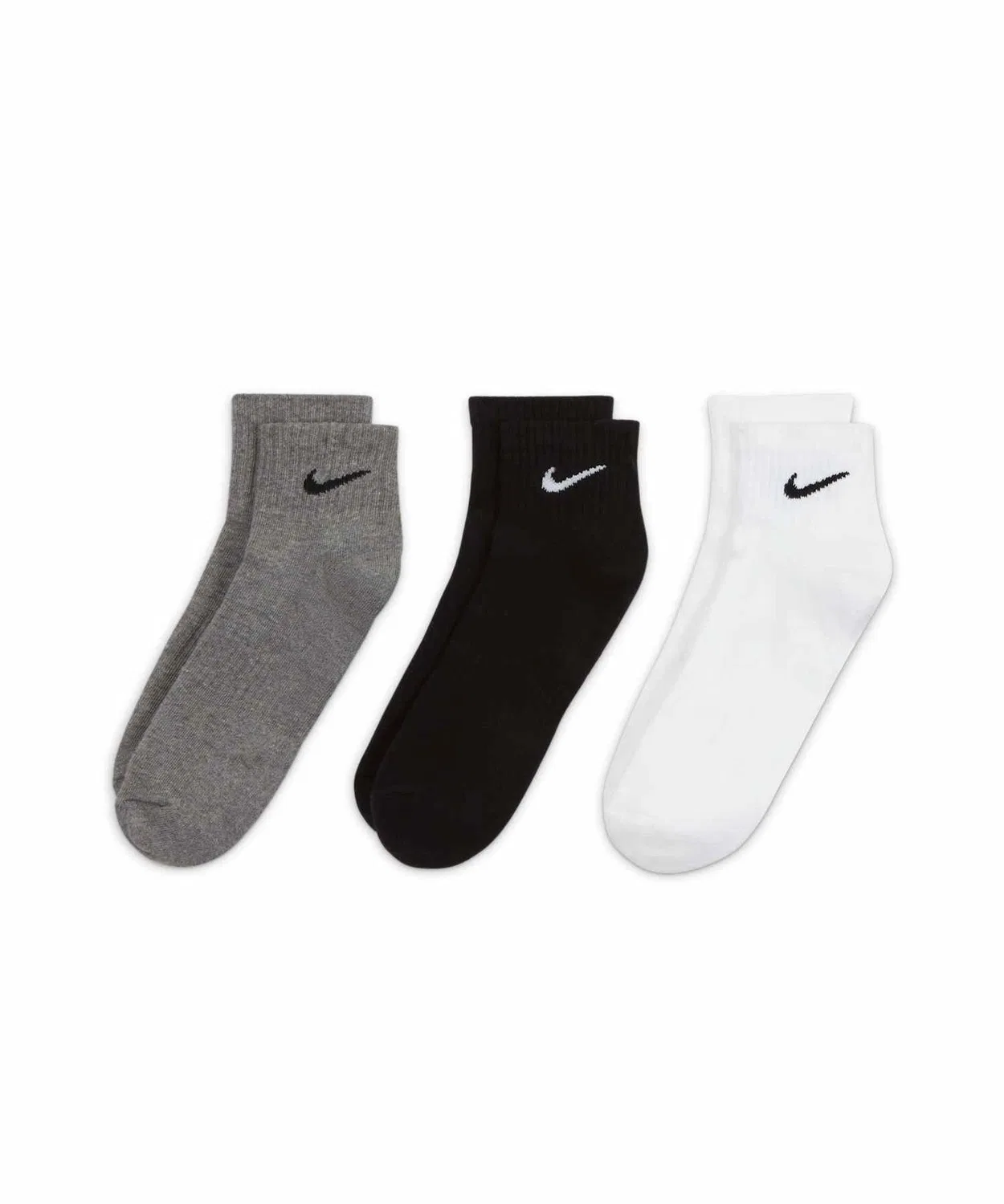 Носки тренировочные Nike Everyday Cushioned Ankle (3 пары) мультиколор — фото 2