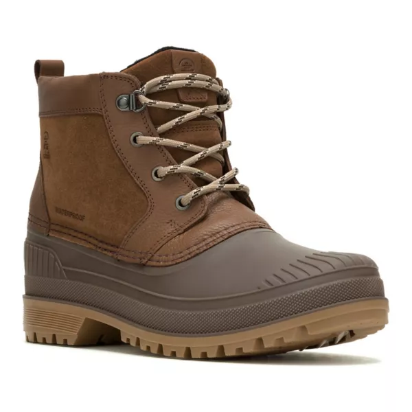 

Водонепроницаемые зимние ботинки для мужчин Hemlock Kamik, цвет medium brown