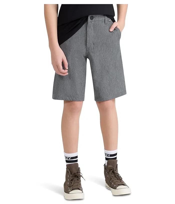 Шорты с эластичной поясной резинкой Elastic-Back Walkshorts Hurley Kids, Black