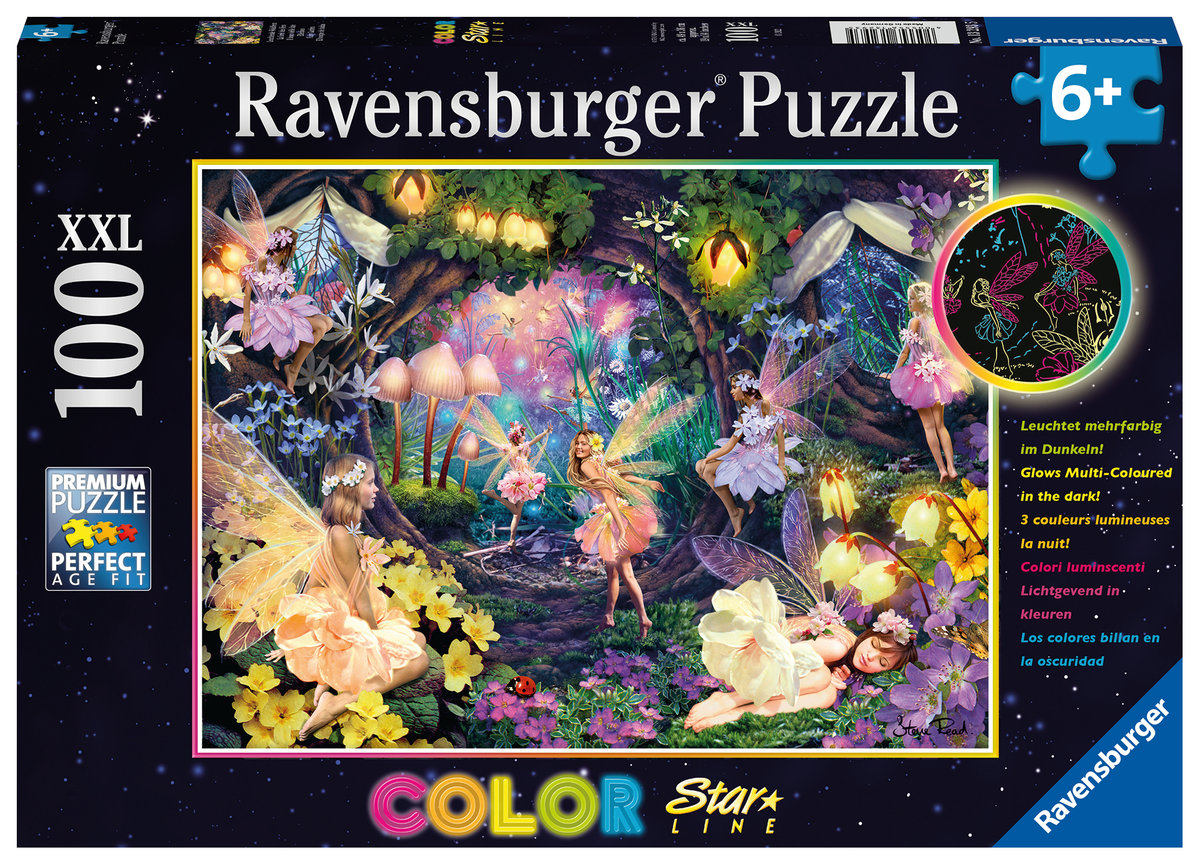 

Пазл Ravensburger для детей XXL Fairy Garden, 100 шт.