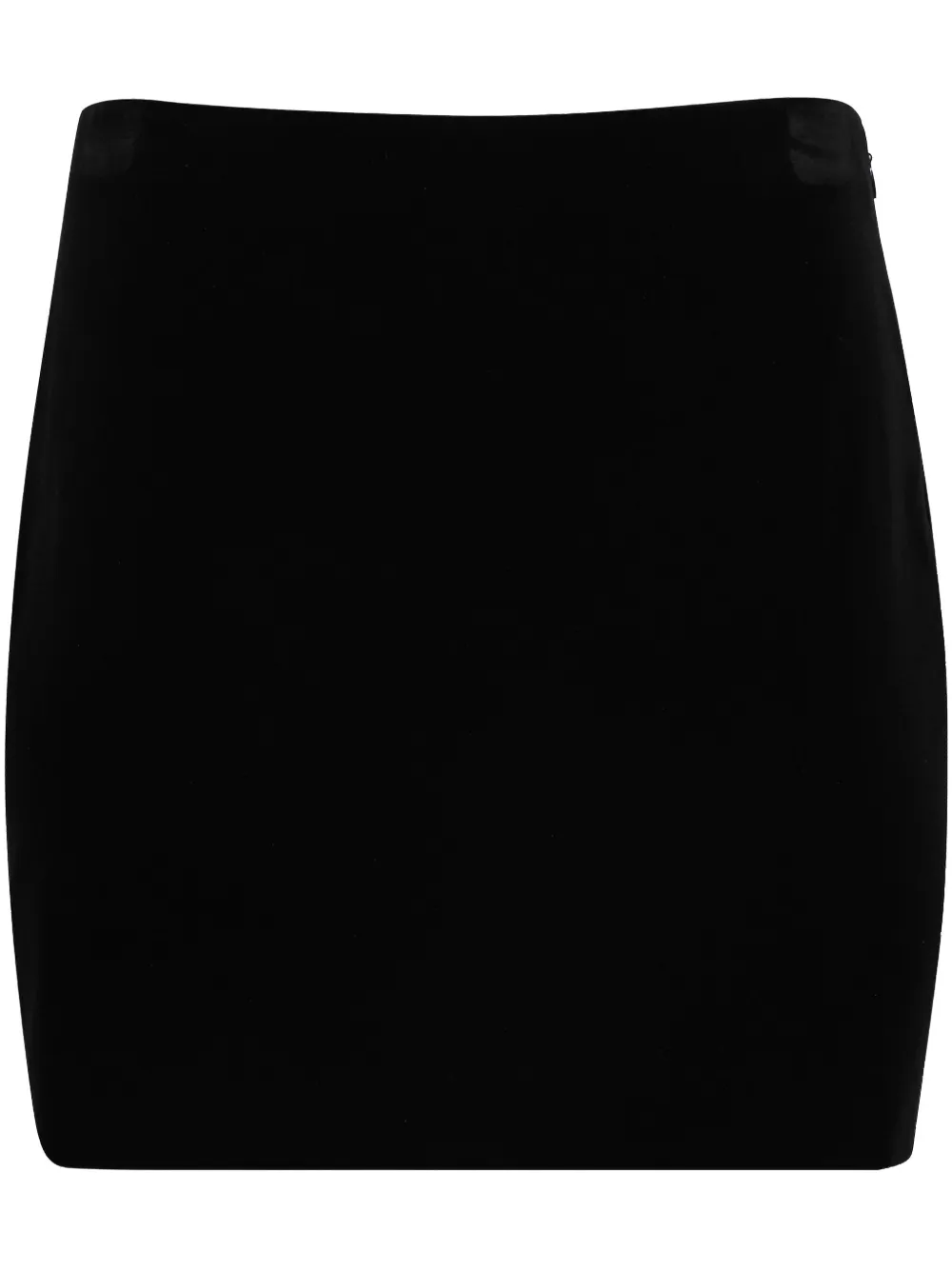 

Бархатная мини-юбка Miu Miu, черный