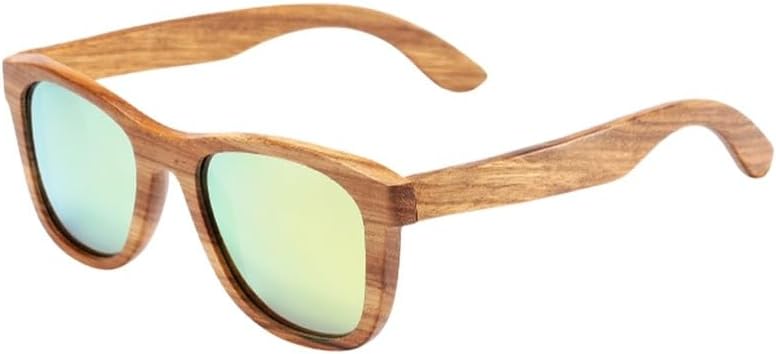 

Ретро поляризованные солнцезащитные очки из древесины зебры с защитой от УФ-излучения UV400 для мужчин и женщин, ручная работа, деревянные солнцезащитные очки UJNHGQ, Yellow