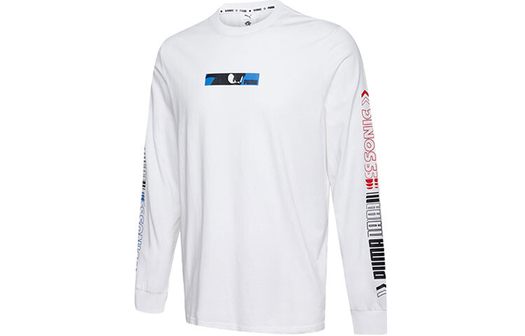 

Sega X Футболка мужская белая Puma, белый