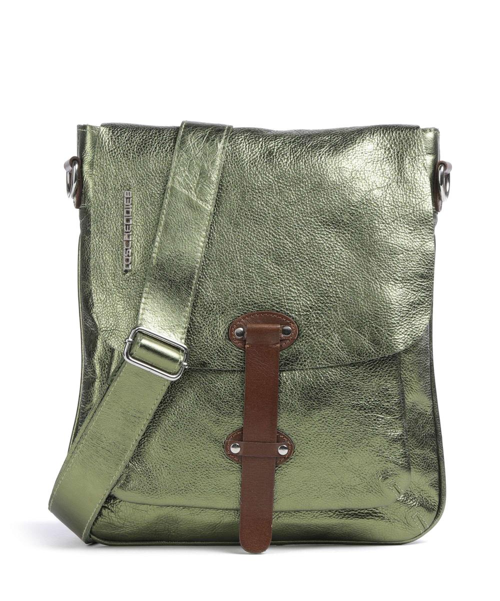 

Сумка через плечо Salvatorgasse 2 из зернистой коровьей кожи Taschendieb Wien, зеленый