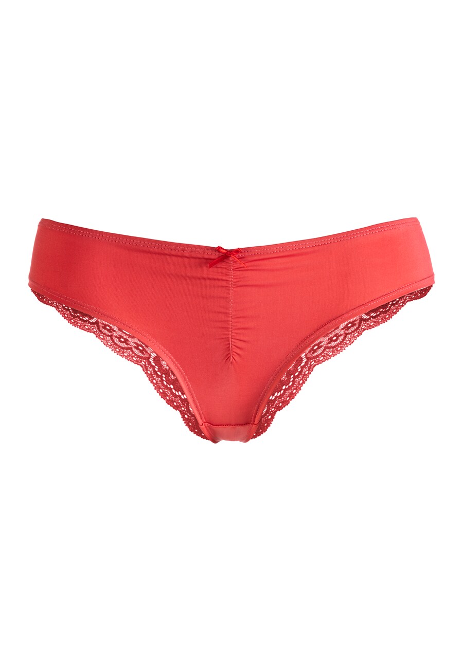 

Трусы LASCANA Panty, цвет Fire red