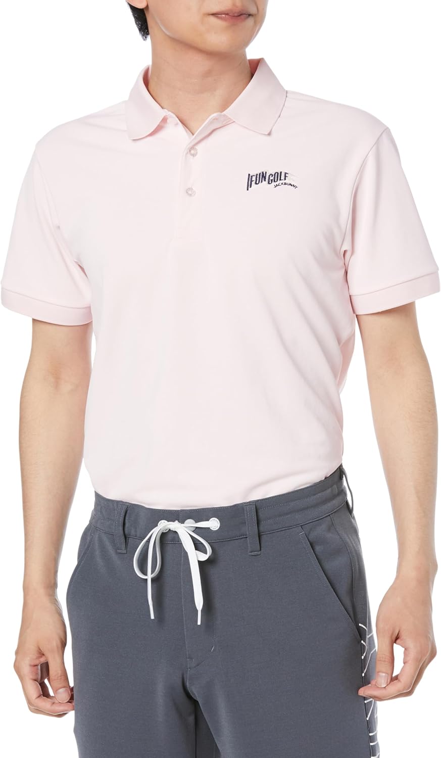 

Мужская поло-рубашка Jack Bunny с коротким рукавом (вышивка логотипа ZERO AQUA) / Экологичность для гольфа / 262-4160413, розовый