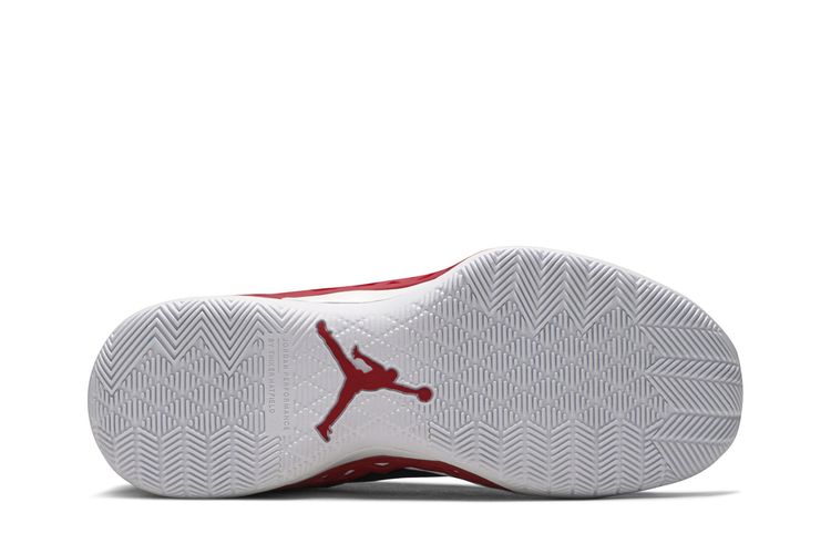 Кроссовки Jordan Jumpman Diamond Mid 'Black University Red', черный — фото 4