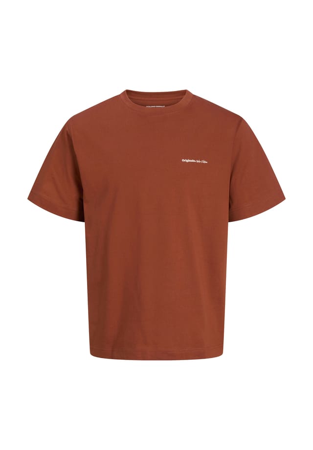 

Футболка с короткими рукавами Paros Easter Jack & Jones, коричневый