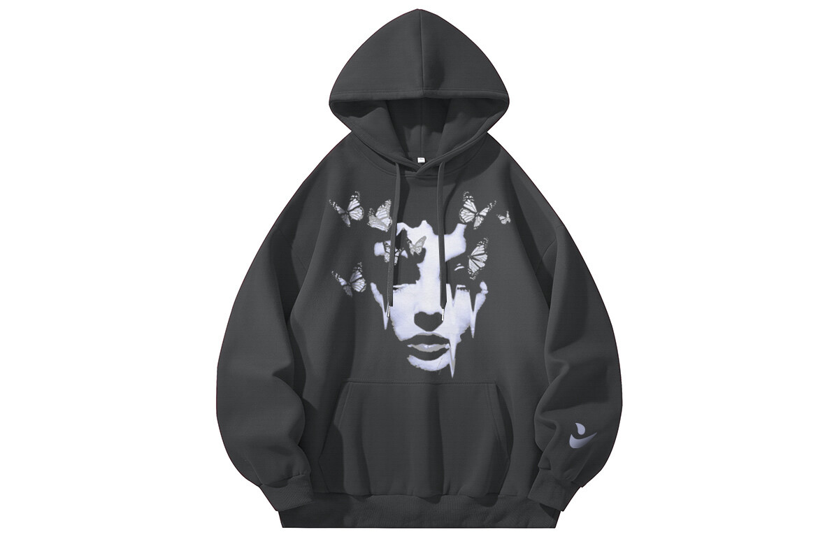 

Bingfei Толстовка унисекс «Ледяной полет», Черный [Обычная версия]