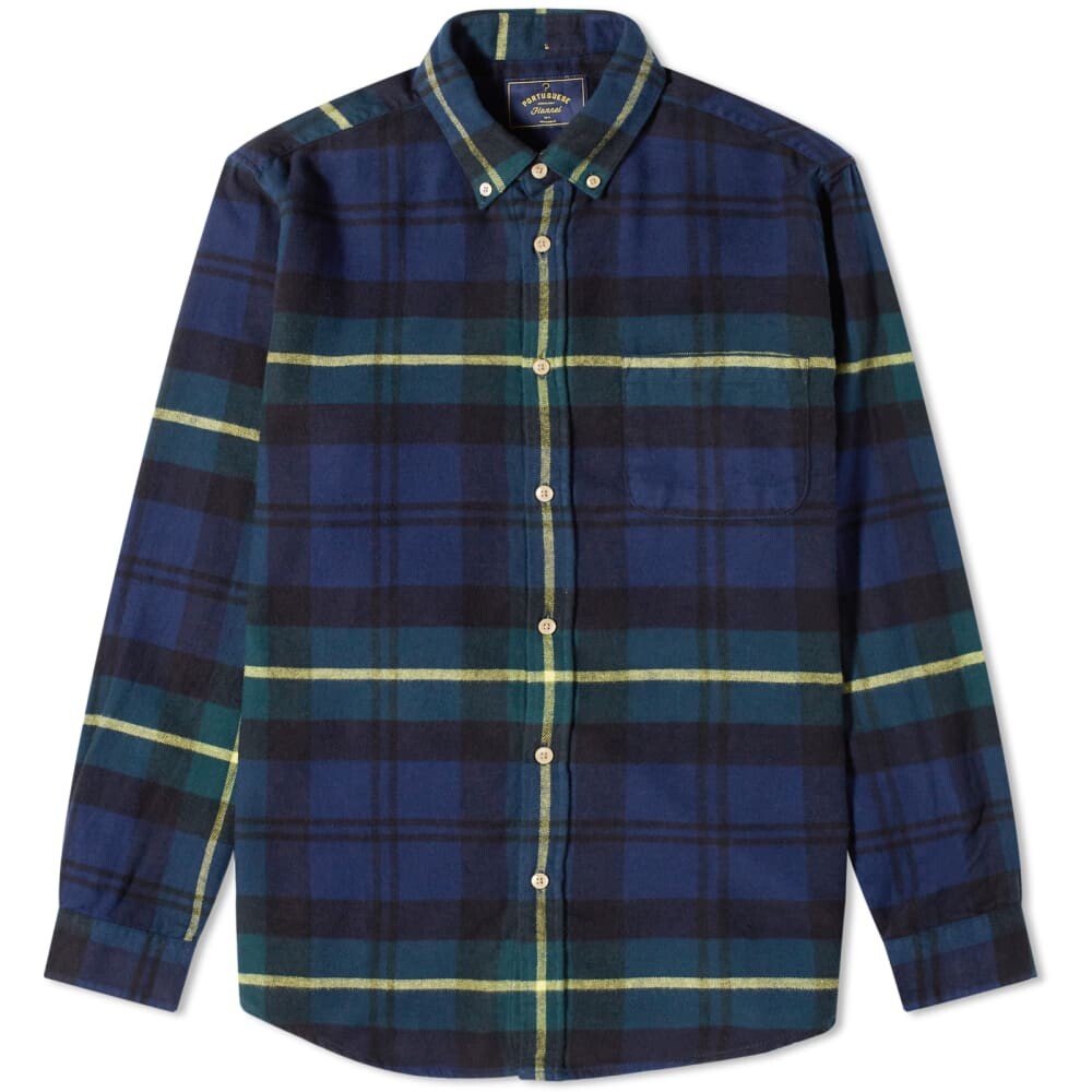 

Portuguese Flannel Рубашка в клетку на пуговицах