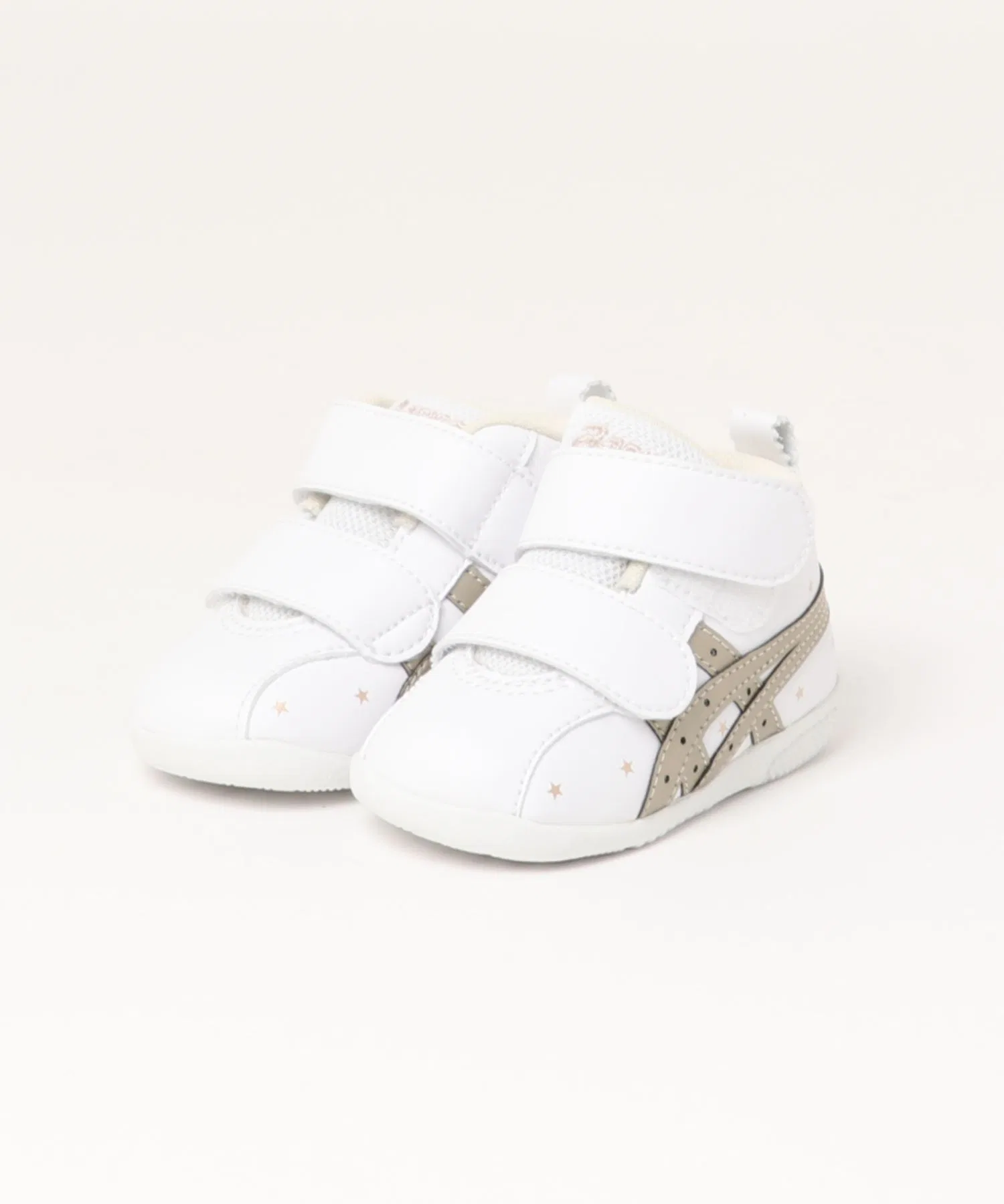 Детские кроссовки ASICS Amule First SL 1144A223 Белые с золотом