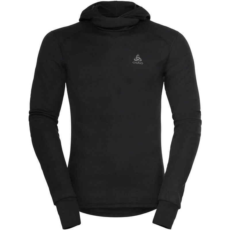 

Майка бл топ с маской для лица л/с актив Odlo, черный