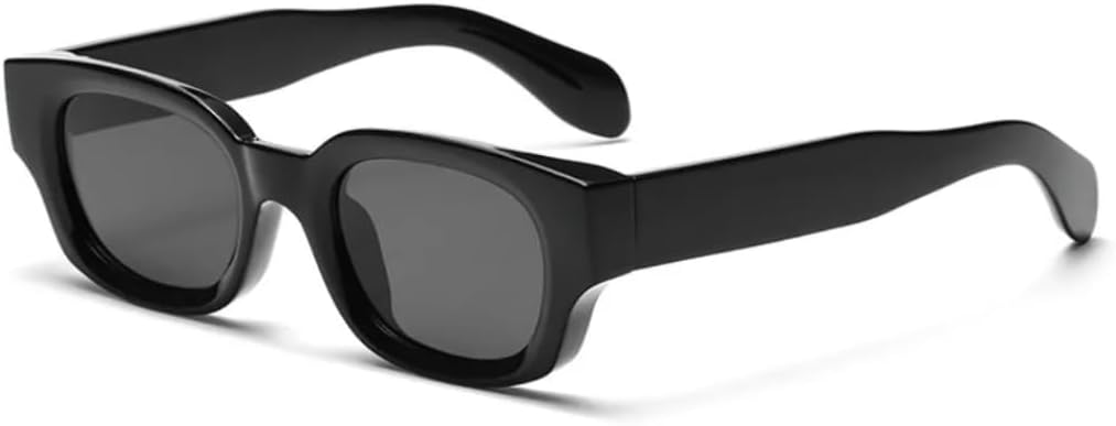 

Солнцезащитные очки с защитой от УФ-излучения UV400 | Маленькая оправа в стиле панк | Линзы конфетных цветов для занятий спортом на открытом воздухе и путешествий DSVIGF, Black