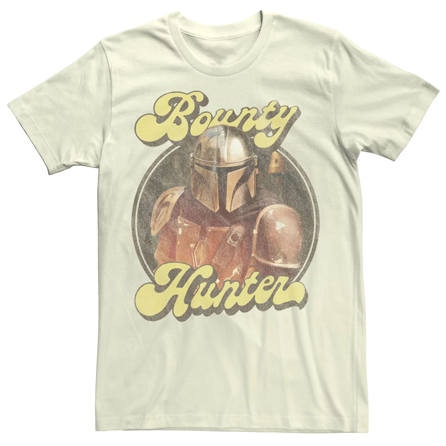 

Мужская футболка Mandalorian Retro Bounty Hunter Star Wars