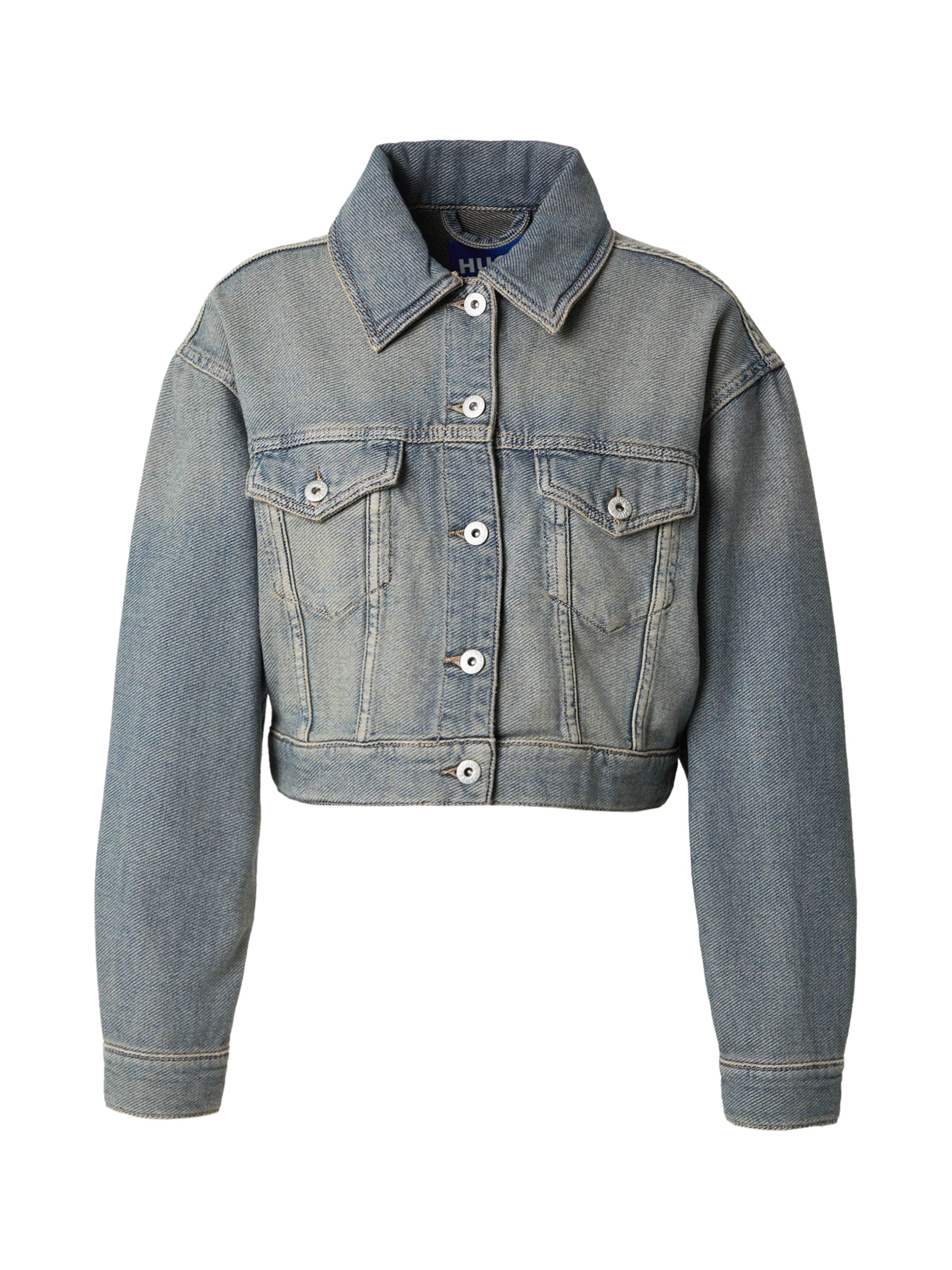 

HUGO Куртка для межсезонья 'Galatea_B' в синем дениме