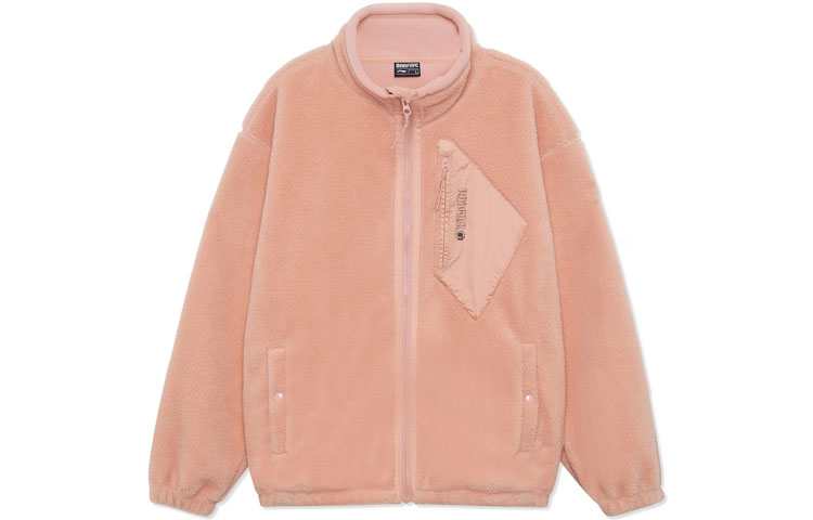 

LINING Бархатное пальто унисекс туманно-розовое, Mist Rose Pink