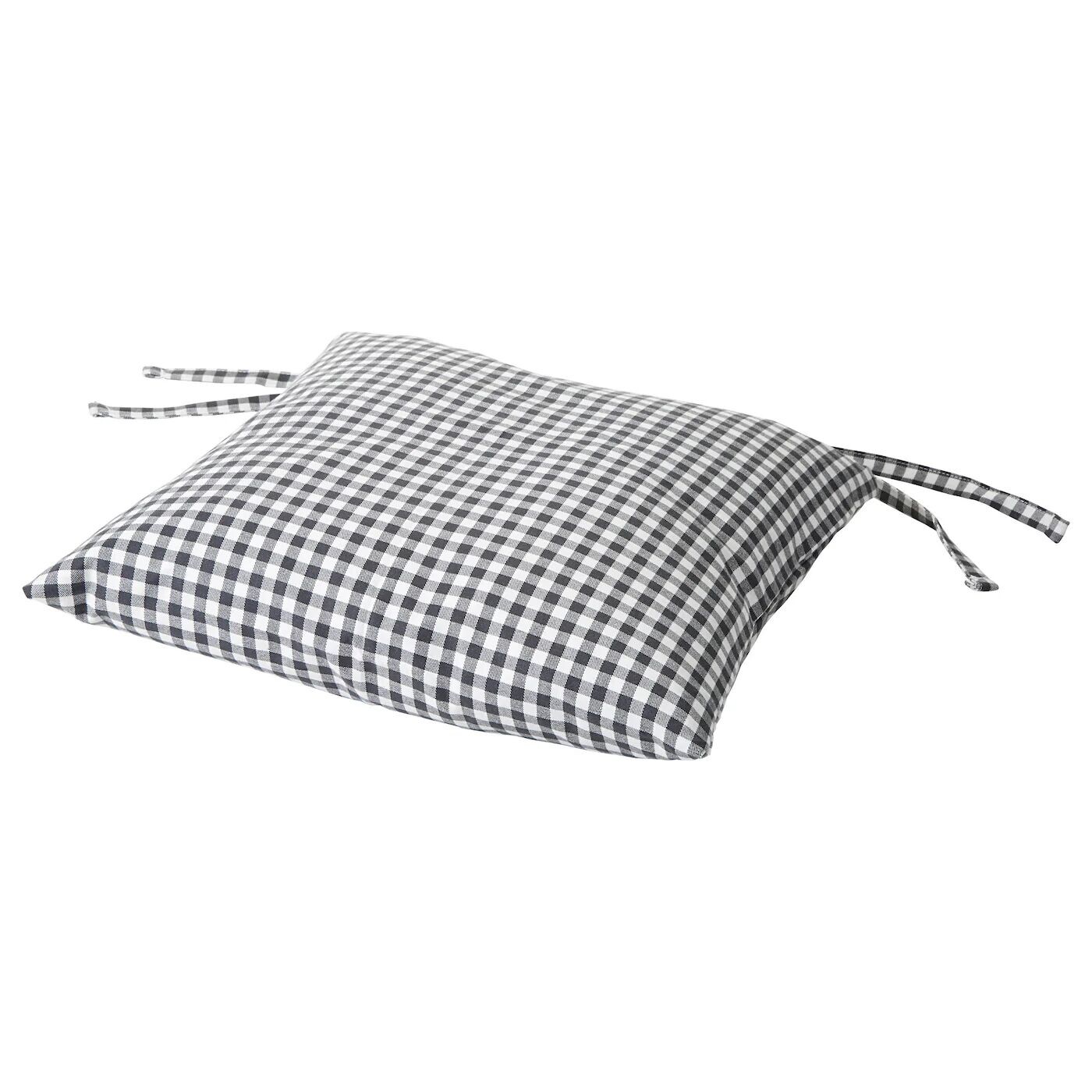 

Подушка на стул, серый/белый, 40х40х7 см, INNA IKEA