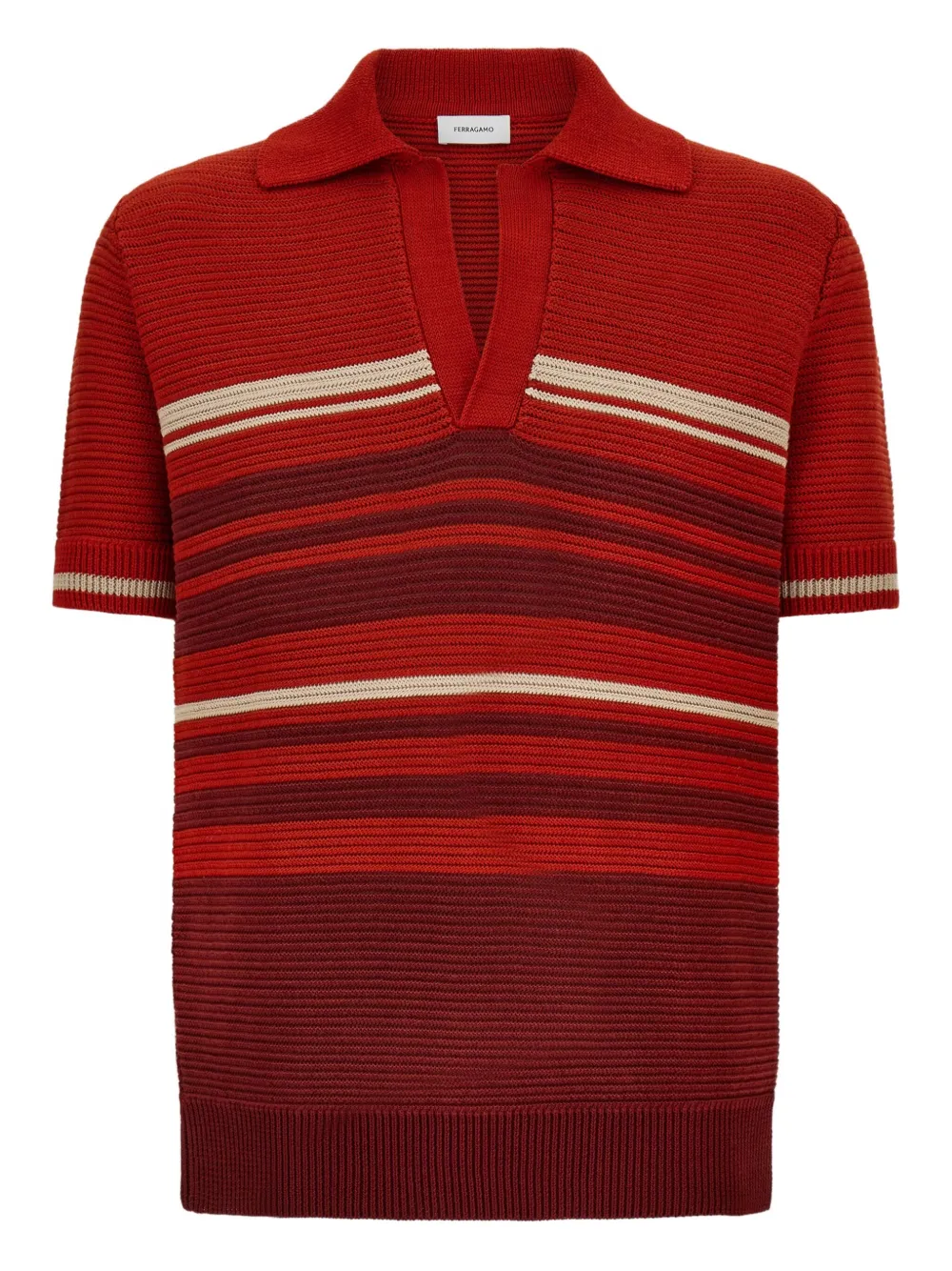 

Рубашка поло Ferragamo, красный