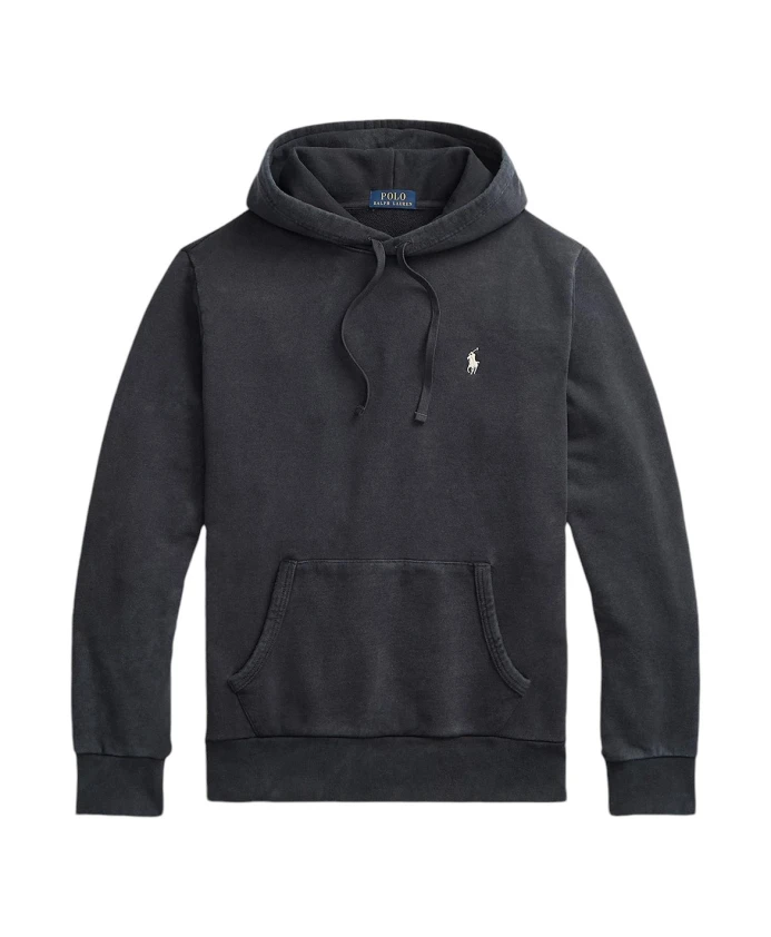 

Махровая толстовка с завязкой на спине Polo Ralph Lauren, черный