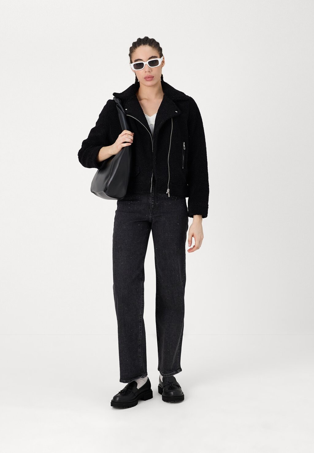 

Куртка-бомбер ONLRIO BIKER JACKET ONLY, черный
