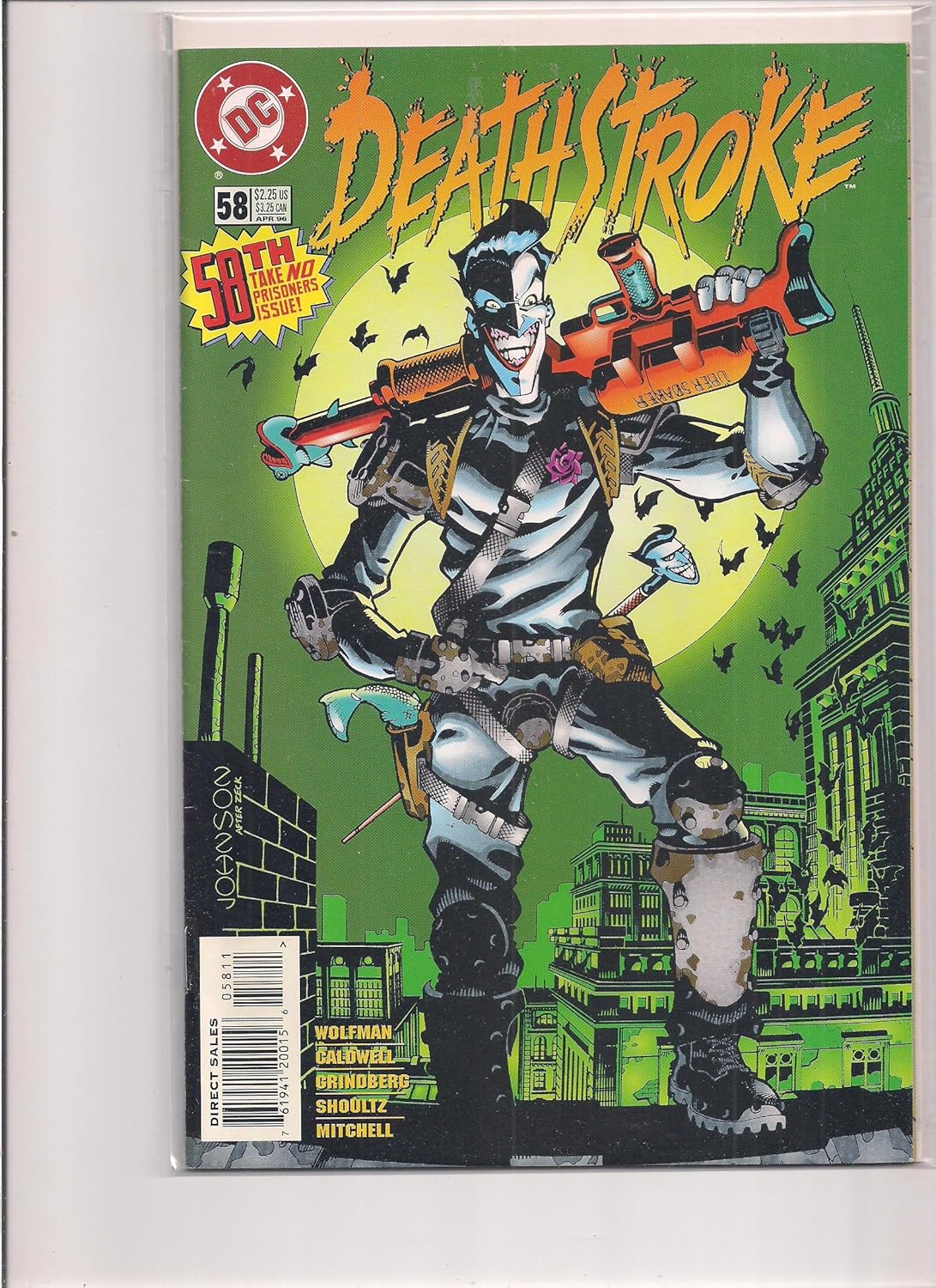 

Deathstroke #58 "Joker Appearance" (DC COMICS)