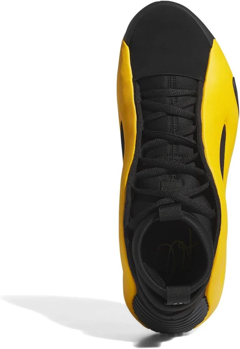 Мужские баскетбольные кроссовки Adidas Harden Volume 8, желтый/черный/металлик — фото 3