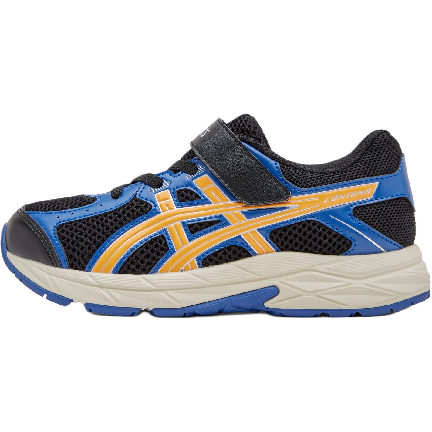 

Кроссовки для бега для детей Rebound Breathable Support с низким верхом для детей ASICS, черный/синий