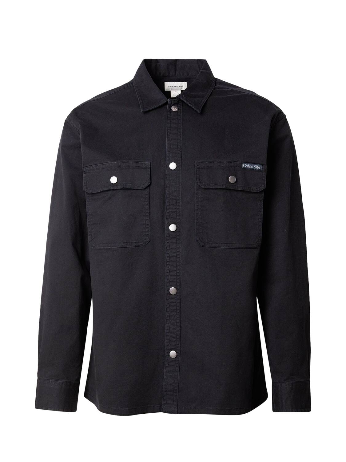 

Calvin Klein Jeans Рубашка на пуговицах Regular fit в черном цвете