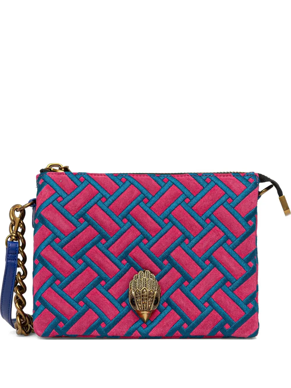 

Декорированная сумка через плечо Eagle Head Kurt Geiger London, розовый