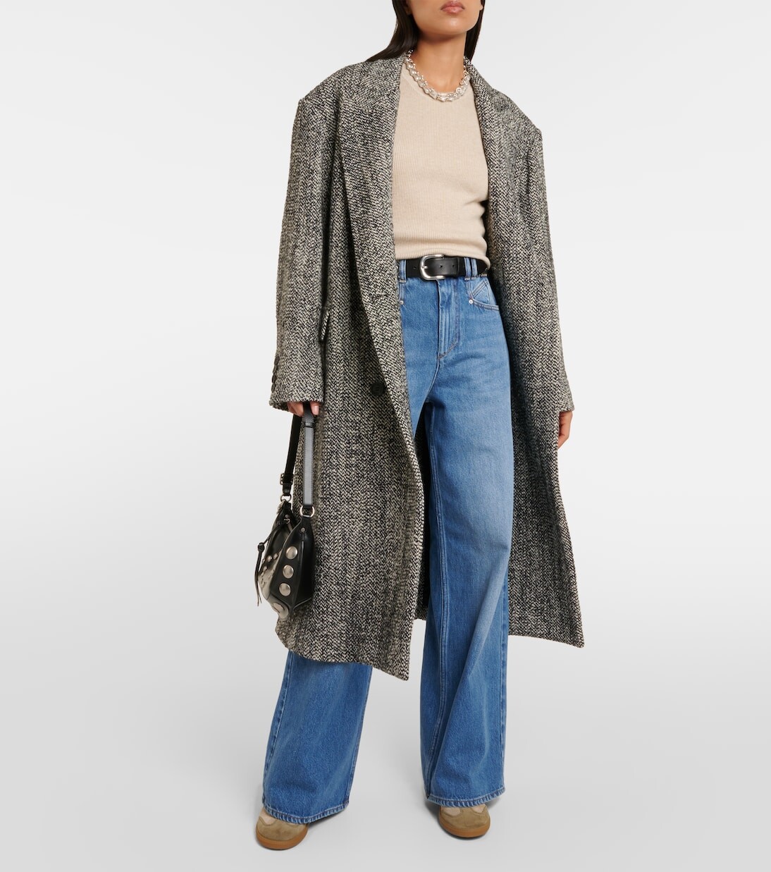 Кроссовки beth замшевые низкие кеды Isabel Marant, коричневый — фото 2