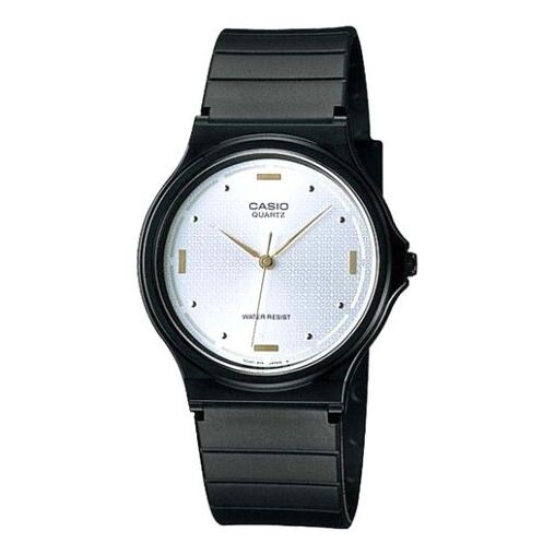

Часы CASIO Quartz Waterproof Unisex Mens Black Analog, черный