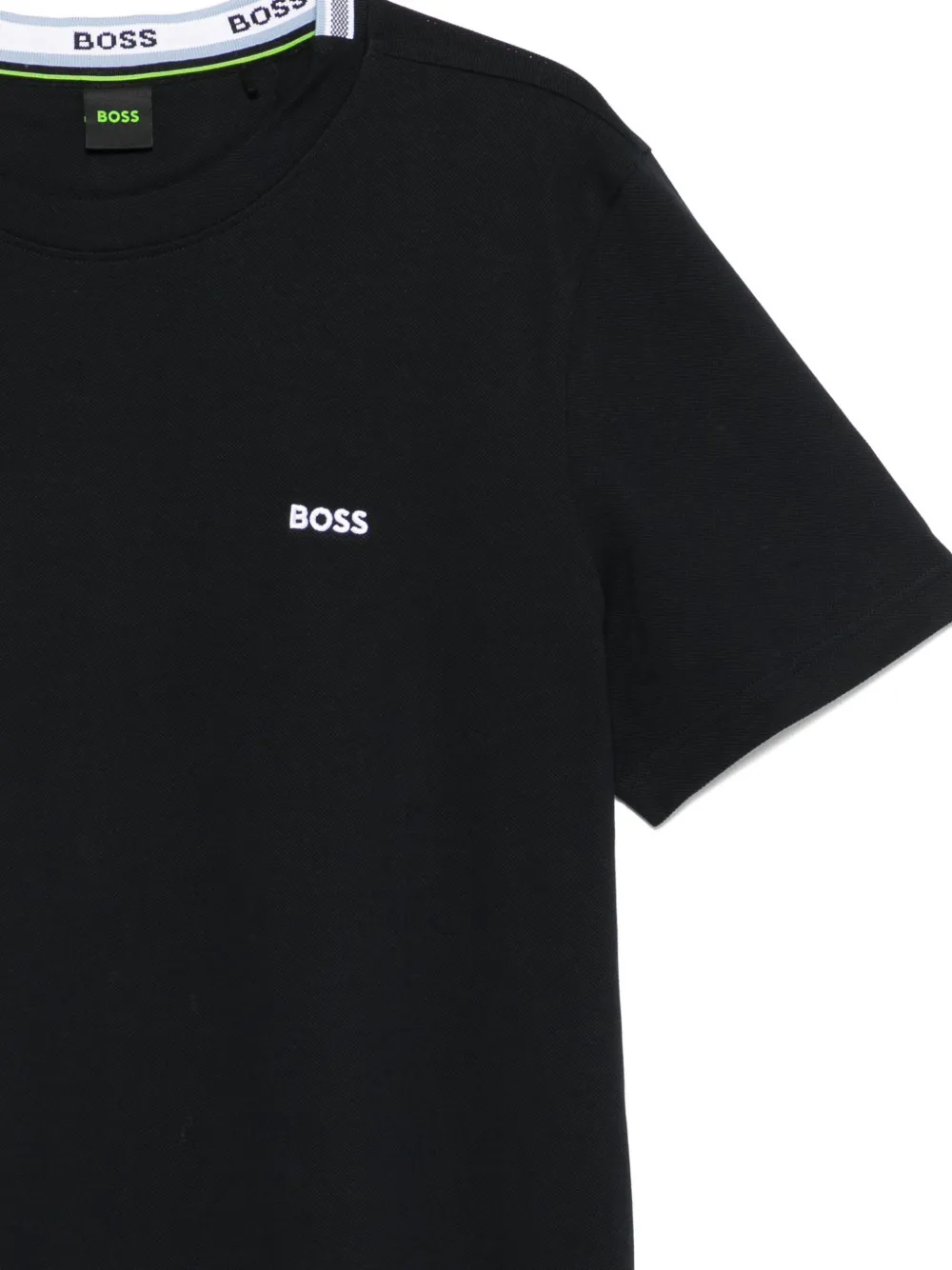 Футболка BOSS GREEN синего цвета, синий — фото 3