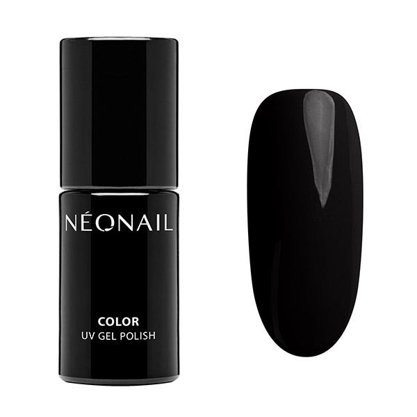 

Полуперманентный лак для ногтей NEONAIL UV Nail Polish - Dark Shades, Pure Black