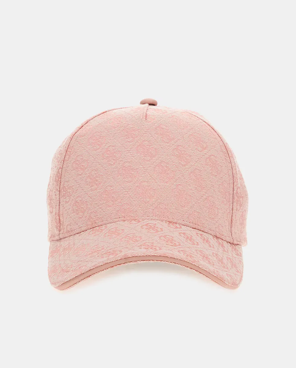 

Бейсбольная кепка с логотипом Guess, розовый