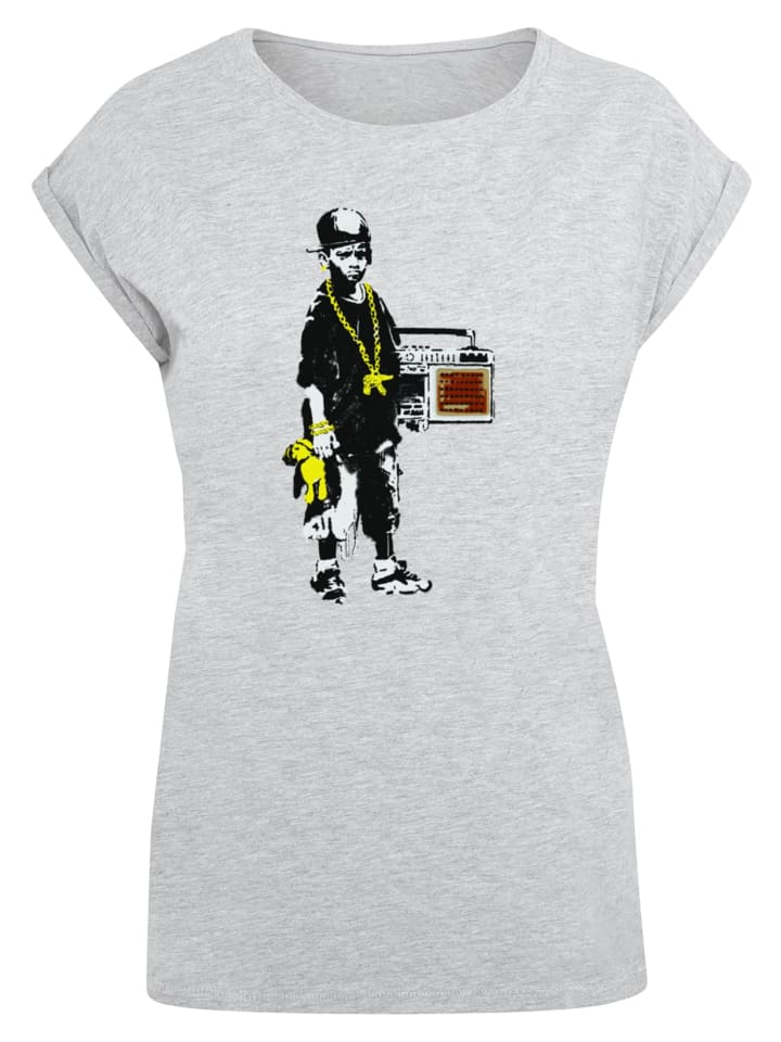 

Футболка Merchcode, вересковый серый