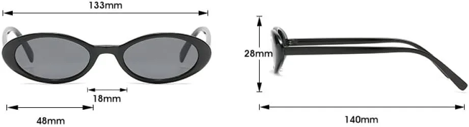 

MUTYNE Сексуальные маленькие овальные женские солнцезащитные очки, модные, с леопардовым коричневым принтом, стильные, ретро, ​​разноцветные, C1black-black