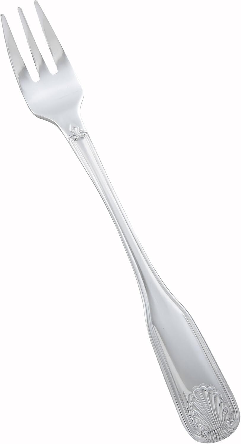 

Набор вилок Winco Toulouse Oyster, 12 предметов, сверхтяжелая нержавеющая сталь 18-0, Silver
