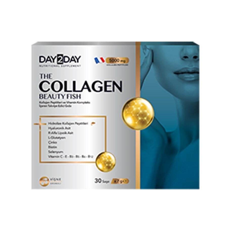 

Day2Day The Collagen Beauty Fish 7 г 30 пакетиков со вкусом вишни