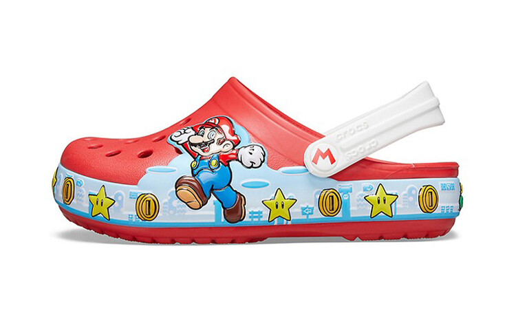 

Nintendo X Classic Lights Clog Kids 'Fun Lab - Super Mario' Crocs