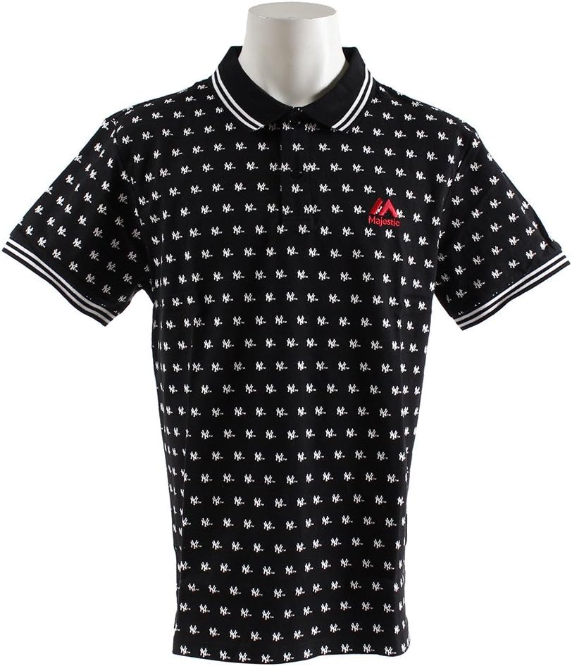 

Мужская поло-рубашка Majestic NY с принтом, MM04NYK8S03, черный