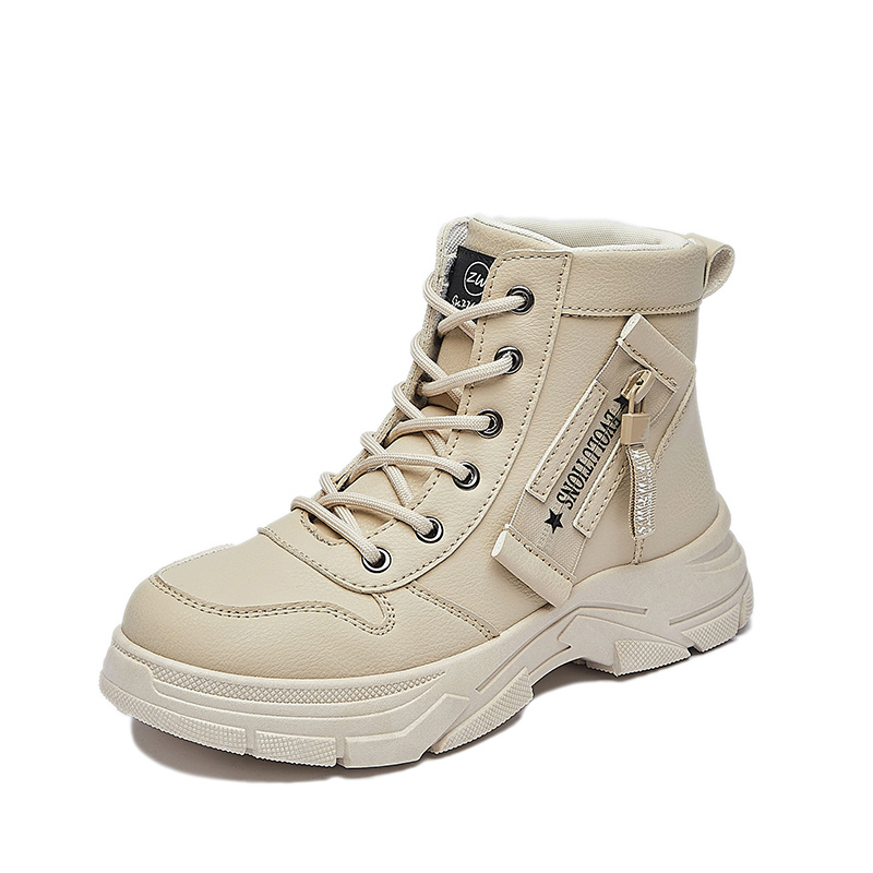 JOHLIN DREAM Короткие мартинсы женские хаки, цвет Khaki