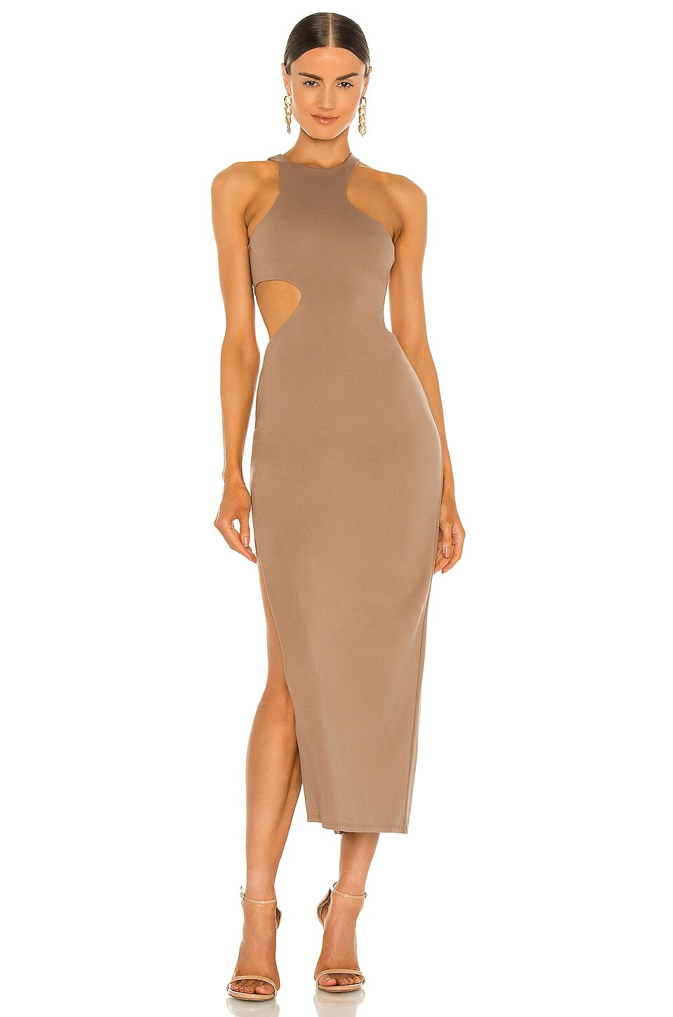 

Платье миди Michael Costello x REVOLVE Rylan, цвет Taupe