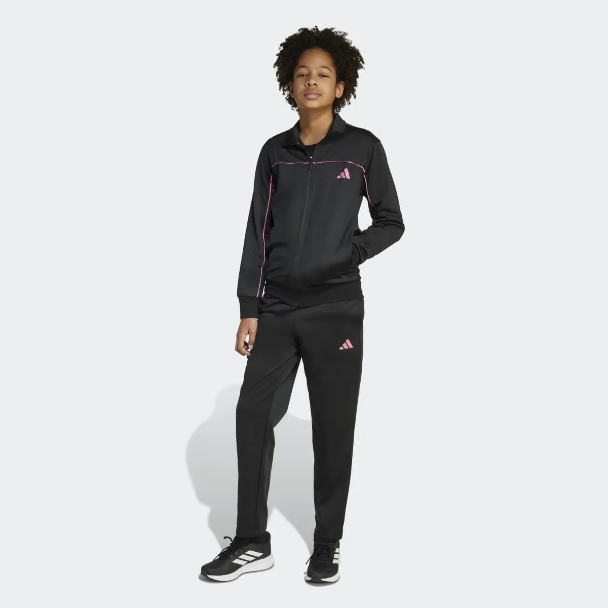 Детский спортивный костюм Tricot Colour Pop adidas, черный — фото 3