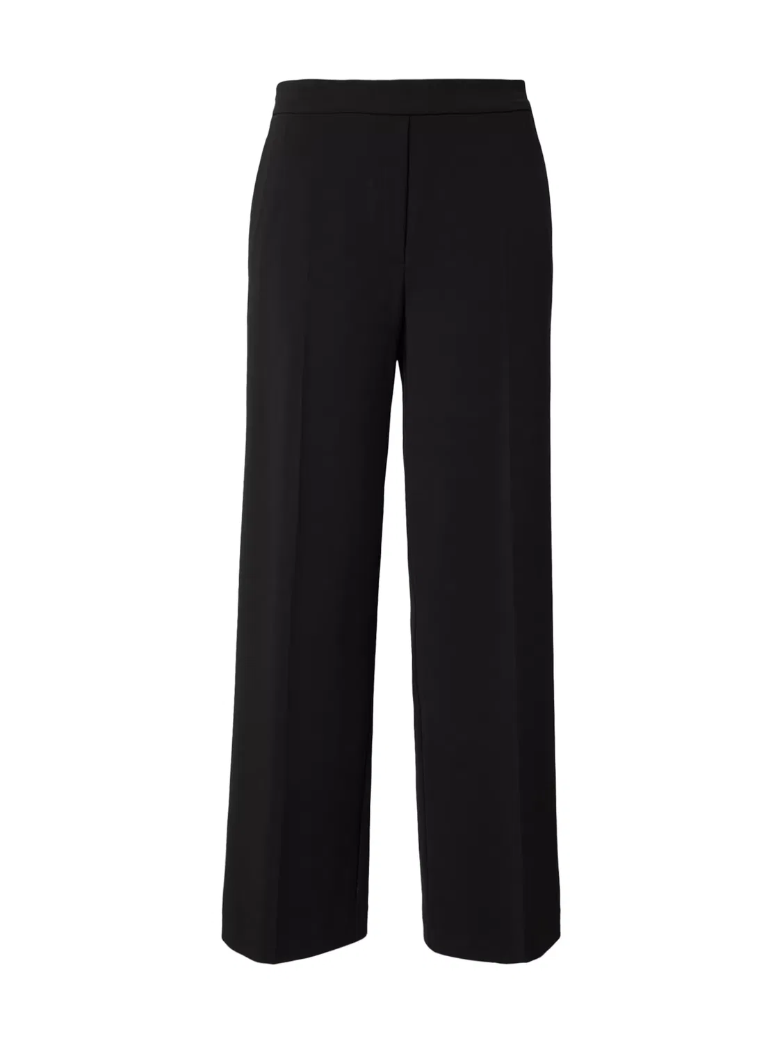 Брюки Calvin Klein Regular с плиссировкой, черные