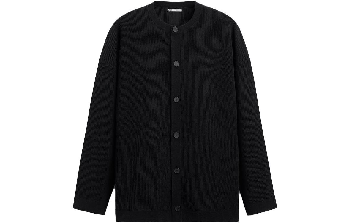 

Трикотаж мужской черный Zara, черный