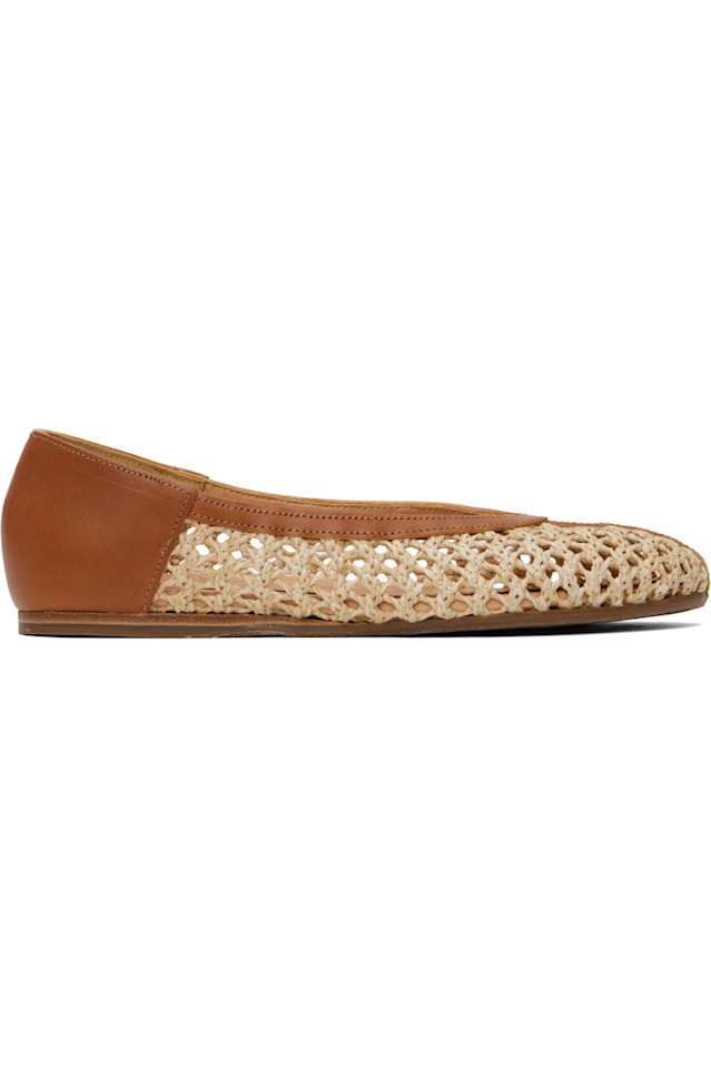 Балетки Aeropi Ancient Greek Sandals, цвет natural